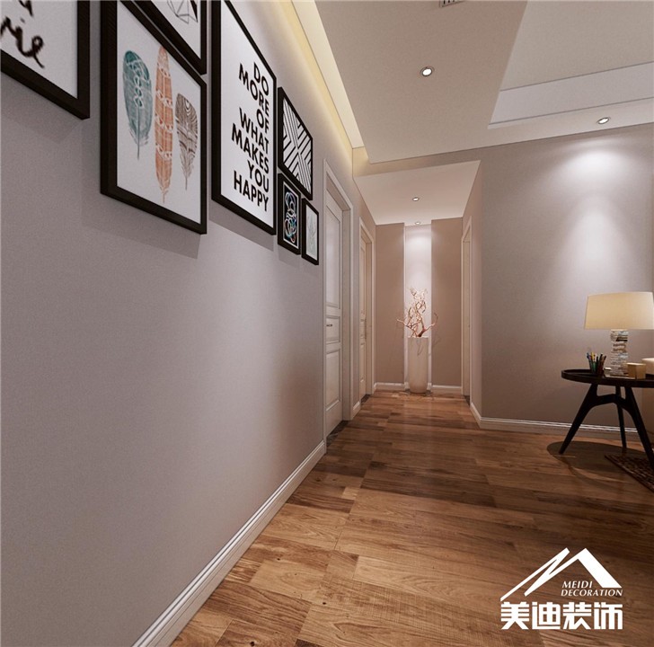 八方小区现代装修案例-客厅