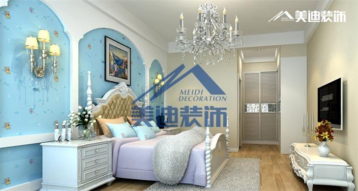 长沙中隆国际玉玺装修案例-卧室