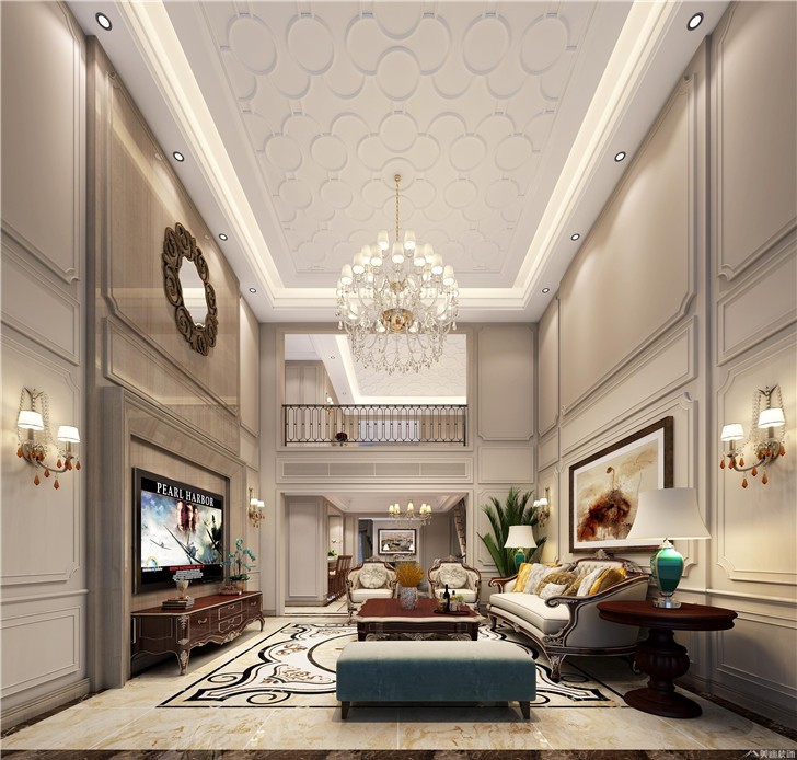 芙佳花园-简欧风-客厅