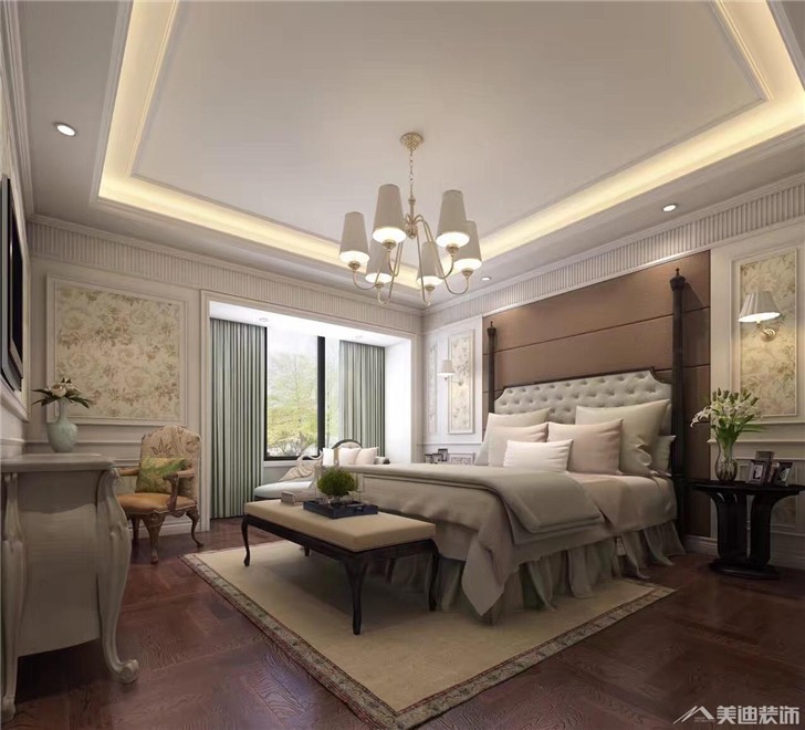 芙佳花园-简欧风-卧室