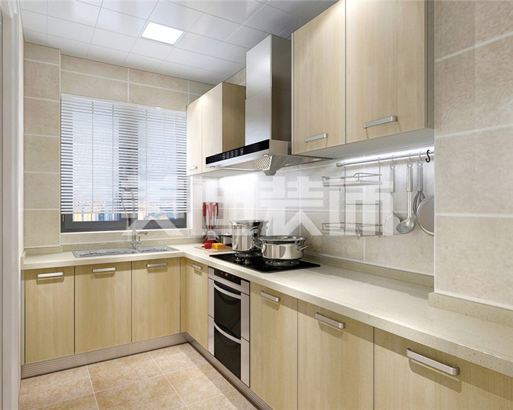 长沙90平装修案例-厨房