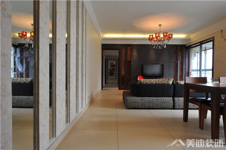长沙君悦香邸装修案例-客厅