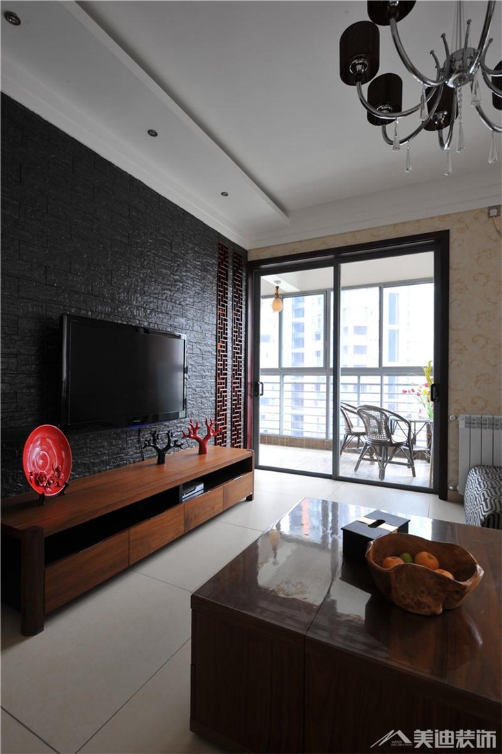 长沙君悦香邸装修案例-客厅