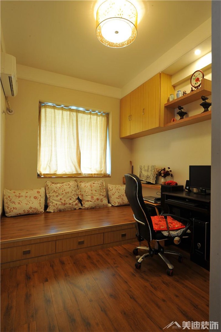 长沙君悦香邸装修案例-书房