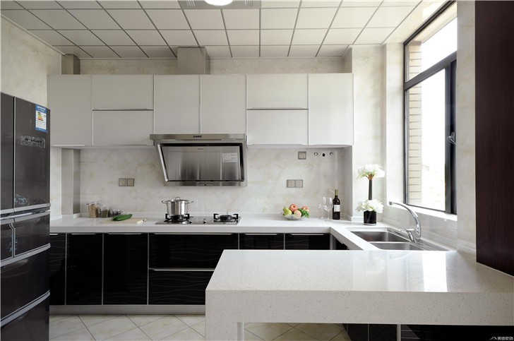 长沙龙泉美墅装修案例-厨房