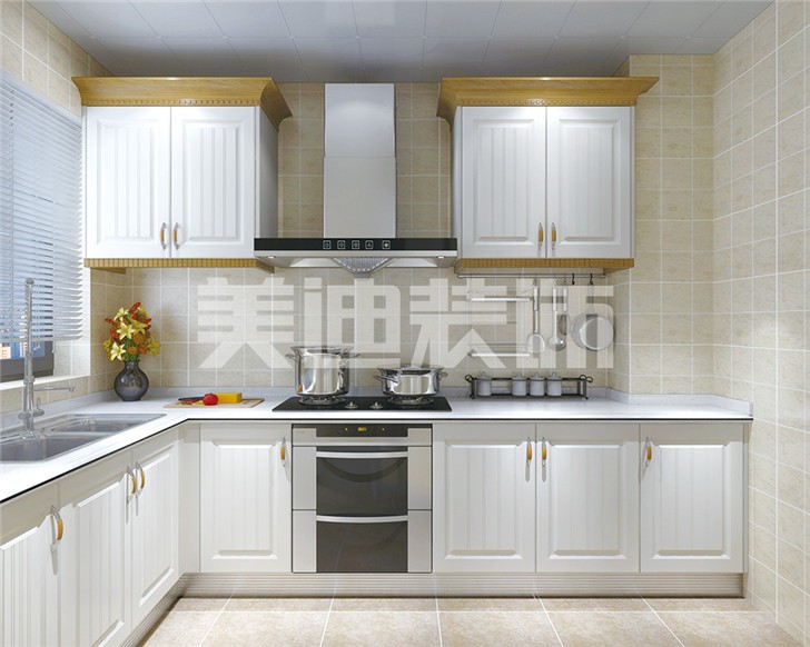 长沙中建信和城115平米装修案例-厨房