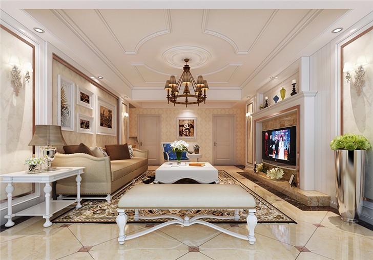 梅溪湖装修案例-客厅