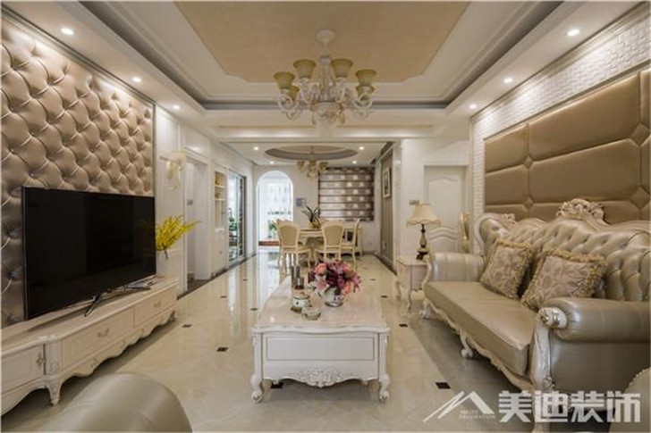 长沙湘江世纪城案例-客厅