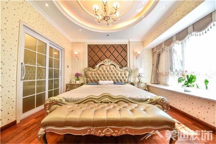 长沙洋湖公馆装修案例-卧室