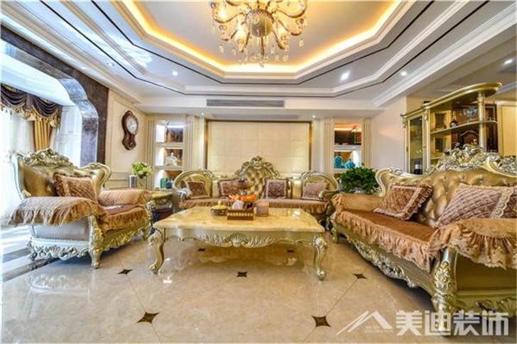 长沙洋湖公馆装修案例-客厅