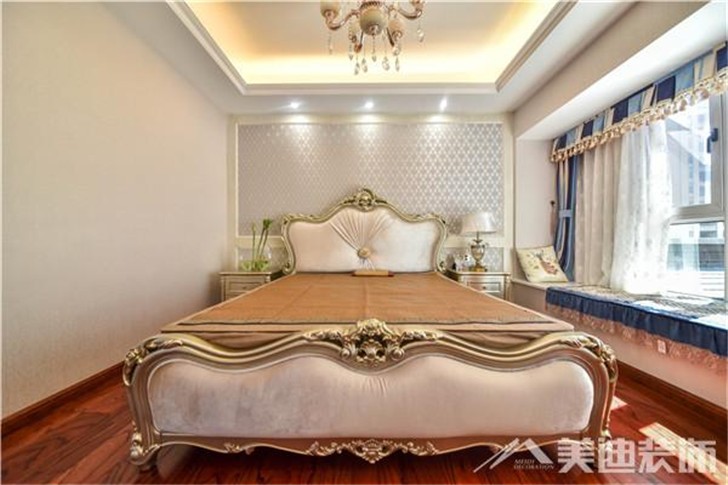 长沙洋湖公馆装修案例-卧室