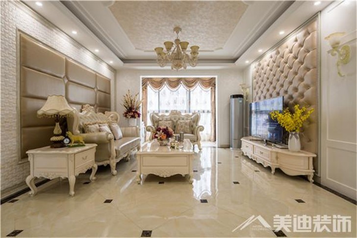 长沙湘江世纪城案例-客厅