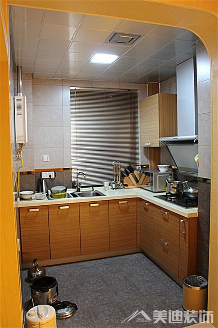 长沙湘江世纪城装修案例-厨房