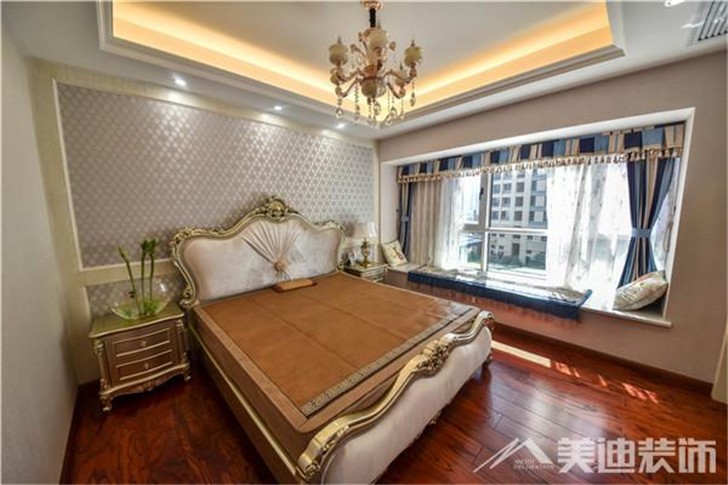 长沙洋湖公馆装修案例-卧室