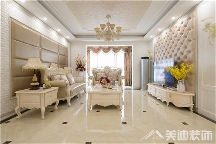 长沙湘江世纪城案例-客厅