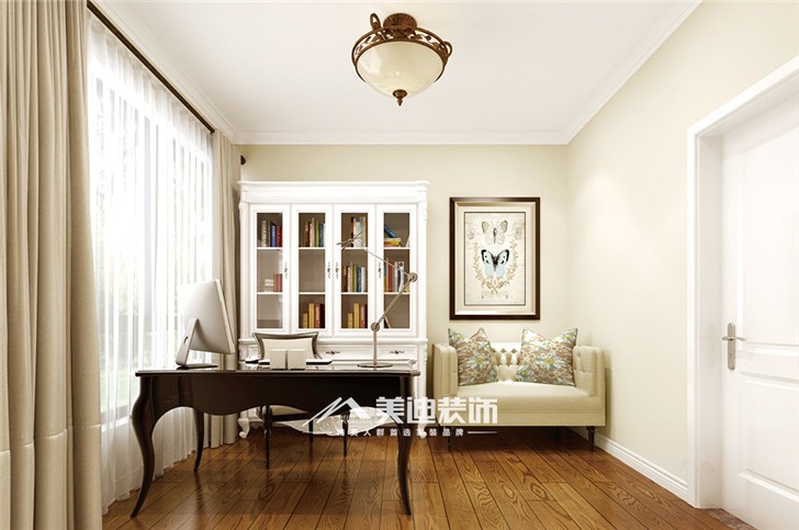 美迪整装4号产品装修效果图-书房
