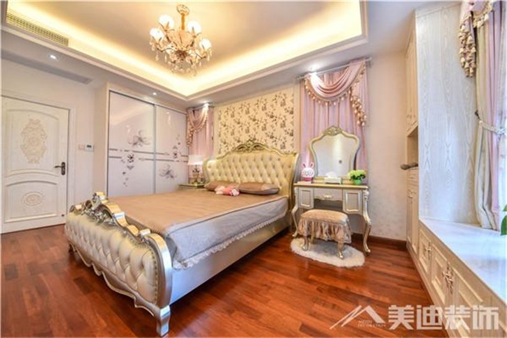 长沙洋湖公馆装修案例-卧室