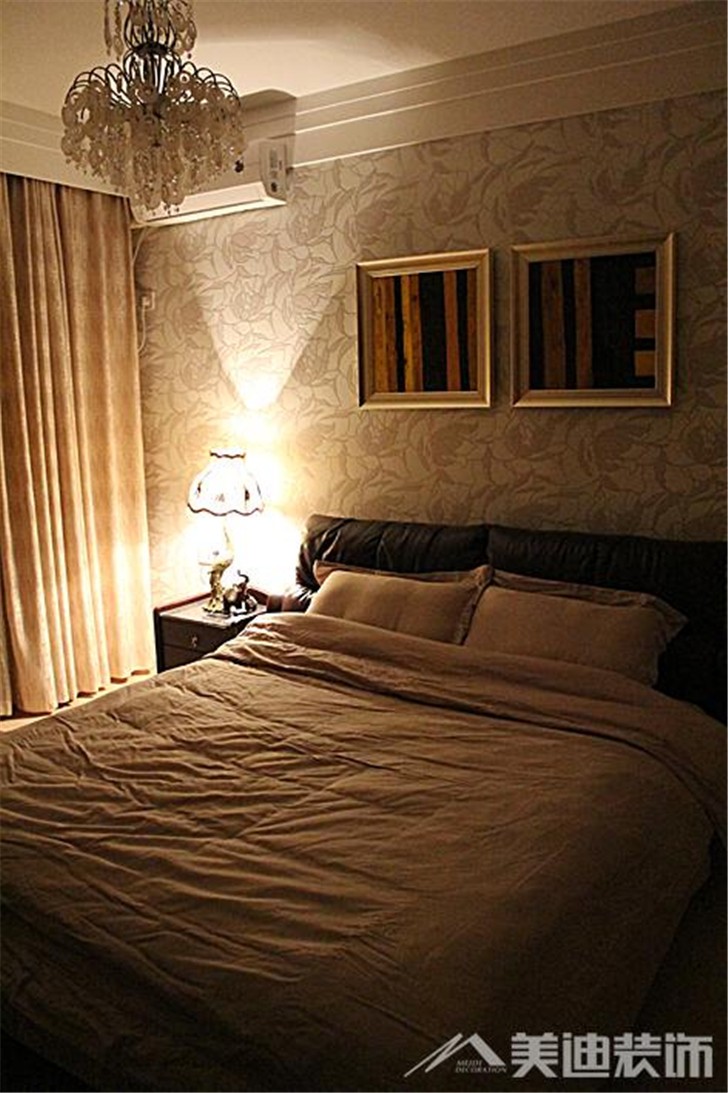 长沙湘江世纪城装修案例-卧室