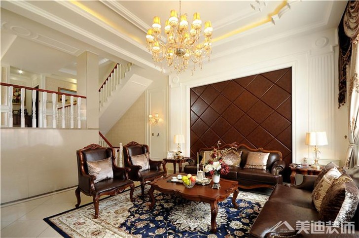 长沙世茂铂翠湾装修案例-客厅