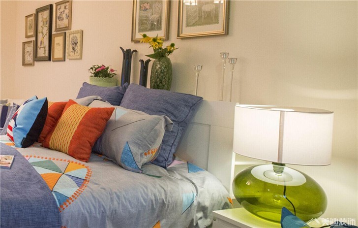 长沙天麓尚层公寓装修案例-卧室