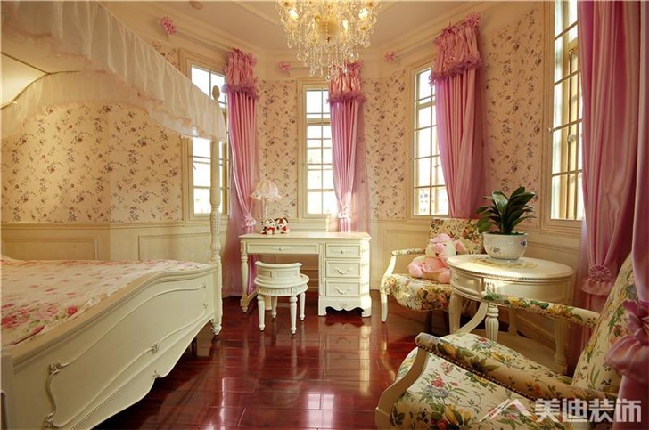 长沙水云间装修案例-卧室