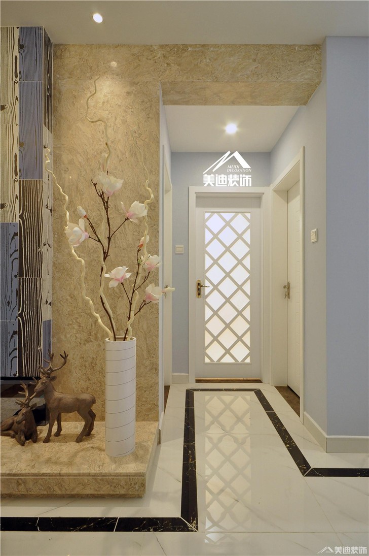 长沙万里时代装修案例-过道