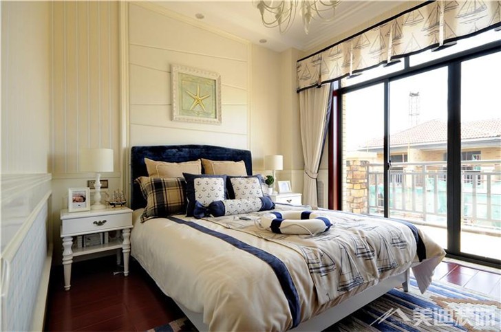 长沙世茂铂翠湾装修案例-卧室