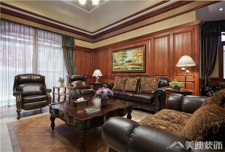 长沙世茂铂翠湾装修案例-客厅