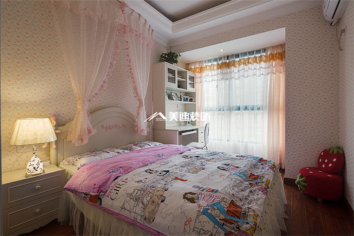 长沙万博汇140平修案例-卧室