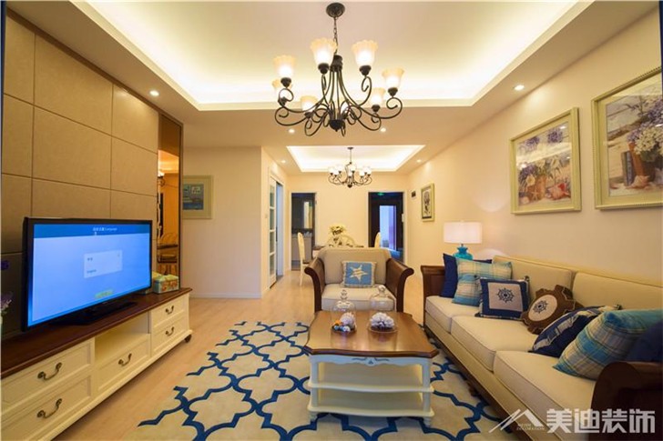 长沙天街装修案例-客厅