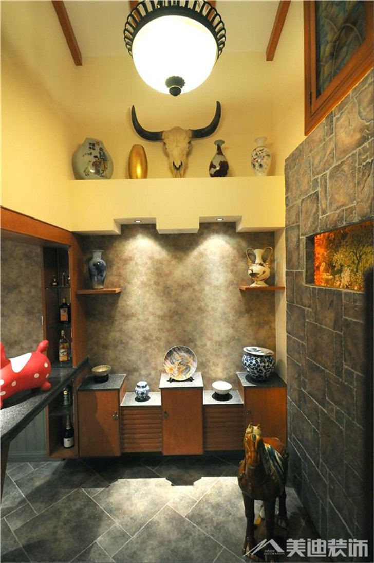 长沙水云间装修案例-收藏室