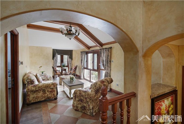 长沙世茂铂翠湾装修案例-客厅