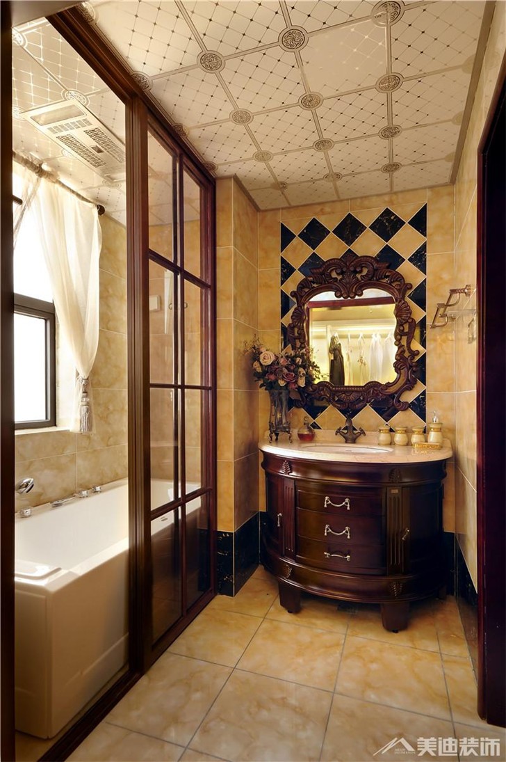 长沙世茂铂翠湾装修案例-卫生间