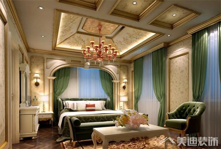 碧桂园600㎡别墅案例-卧室