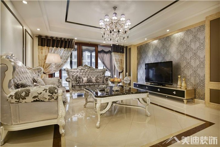 北辰三角洲-案例-客厅