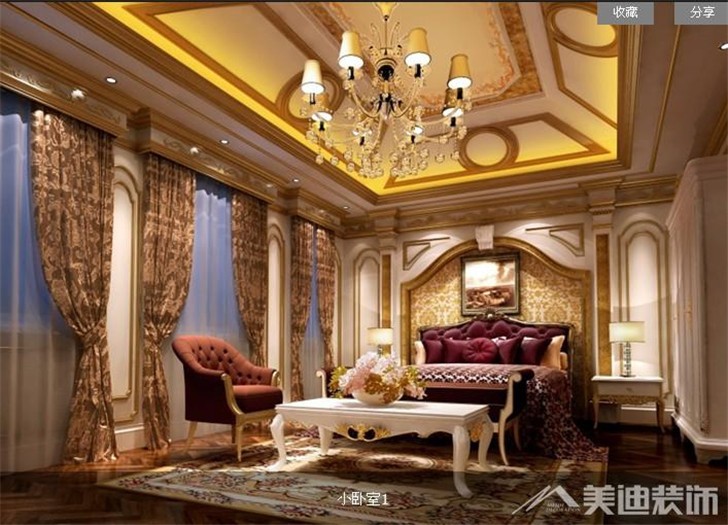 碧桂园600㎡别墅案例-卧室