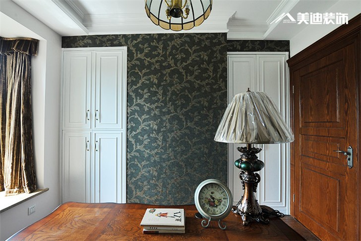 藏珑中式装修案例-书房