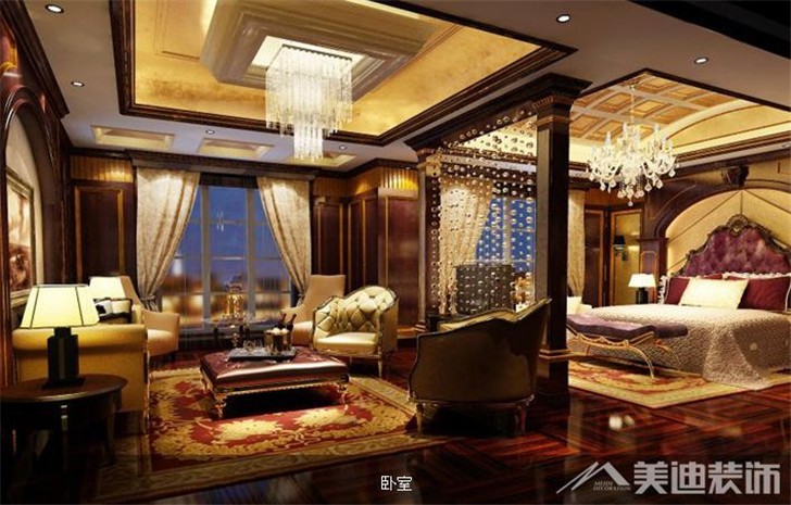 碧桂园600㎡别墅案例-卧室