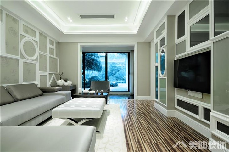 相域花园装修案例-客厅