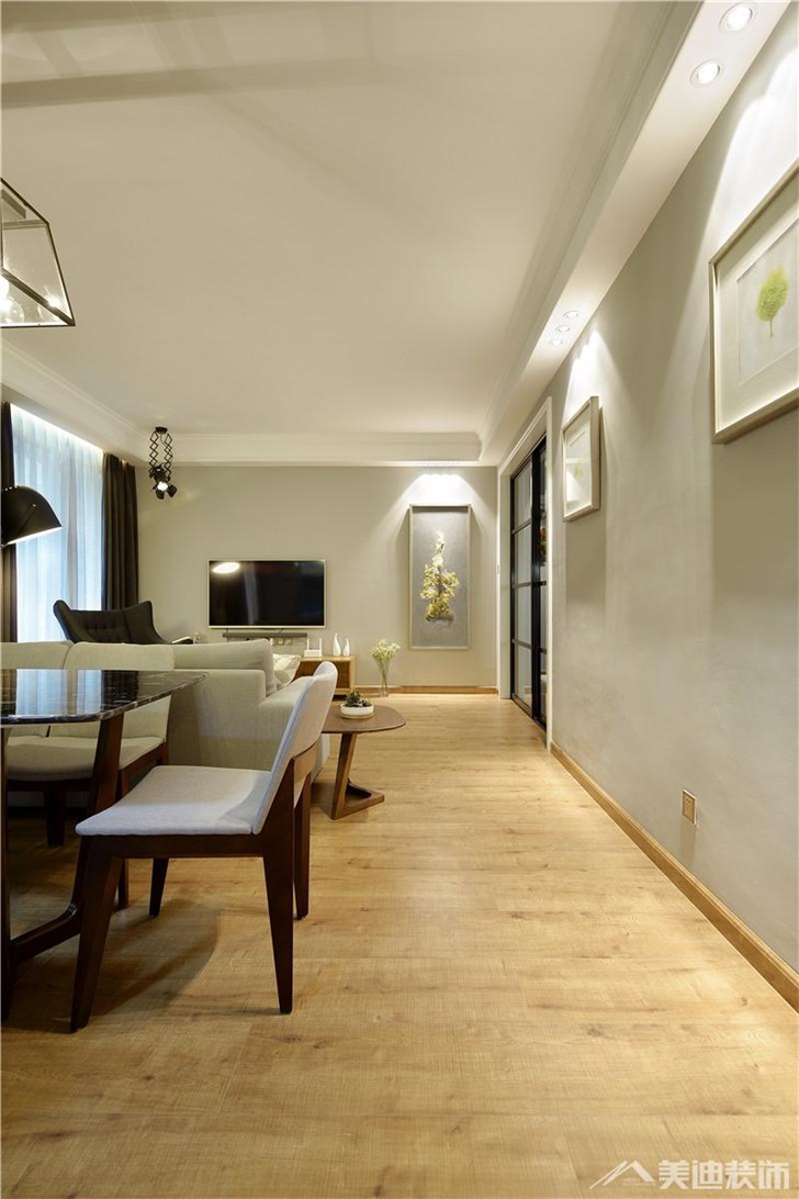 合能洋湖公馆86.8㎡案例-过道