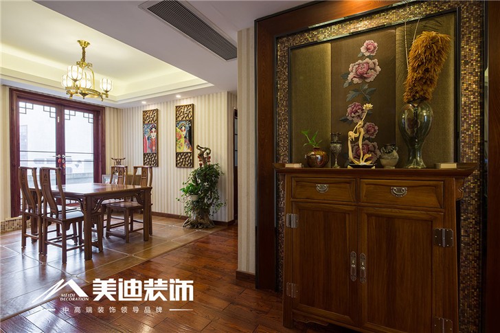 复地崑玉装修案例-玄关