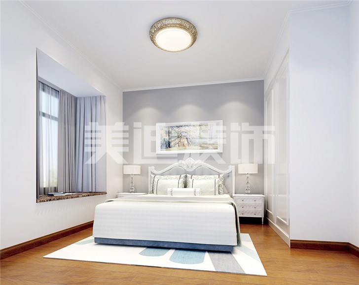 欧式85㎡整装案例-卧室