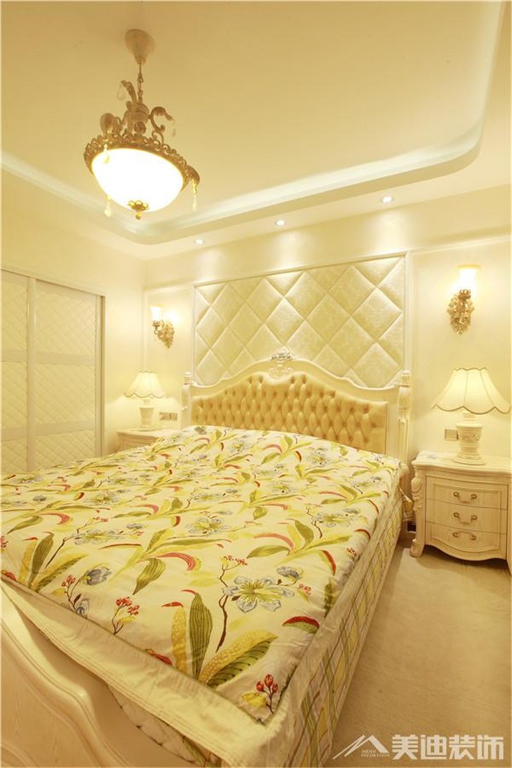 黎郡新宇装修案例-卧室