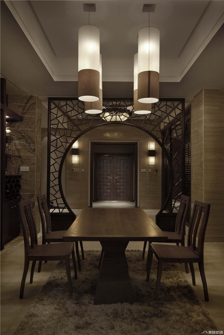 梅溪湖280㎡装修案例-餐厅