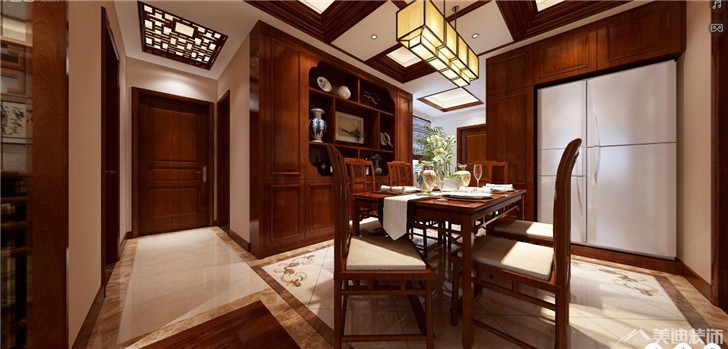 恒大御景半岛160㎡案例-餐厅