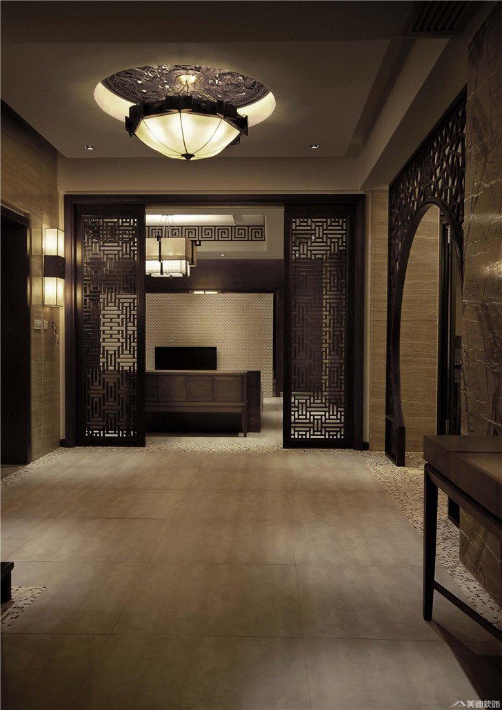 梅溪湖280㎡装修案例-过道