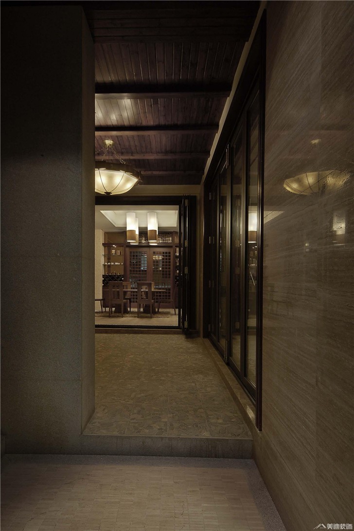 梅溪湖280㎡装修案例-过道