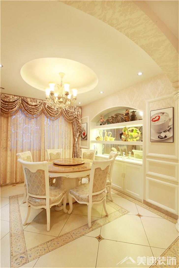 黎郡新宇装修案例-餐厅