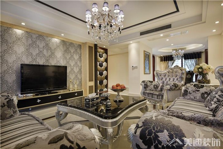 北辰三角洲-案例-客厅