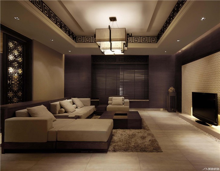 梅溪湖280㎡装修案例-客厅